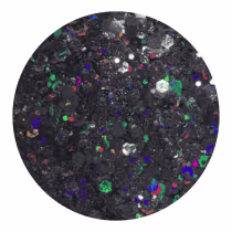 Imagem do produto Glitter Holográfico Flocado MidNight 3g