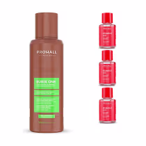 Imagem do produto Alisante Cabelo Burix One Prohall 120ml +3 Absolut Oil 7ml