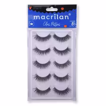 Imagem do produto Cílios Postiços Volumosos e Cruzados 5 pares Macrilan - CL104-5