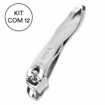 Kit NYBC Beauty Cortador de Unhas Lateral, 12 Unidades.