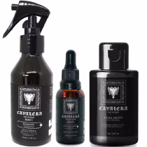 Imagem do produto Kit Barba Cavalera Cera Matte + Pós Barba + Óleo Bay Rum
