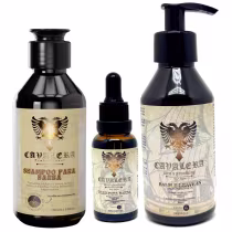 Imagem do produto Kit Cavalera Shampoo Barba, Óleo Barba E Balm Barba Bay Rum