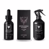 Imagem do produto Kit Bay Rum  Loção Pós Barba, Óleo Cavalera e Perfume Bay Rum Cavalera