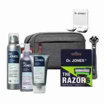 Imagem do produto Kit The Razor 6 Barbear Clássico + Suporte (7 itens)