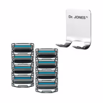 Imagem do produto Combo The Razor 4: Kit Recargas (8 unidades) + Suporte