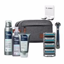 Imagem do produto Combo The Razor 4 Barbear Clássico + Suporte (7 itens)