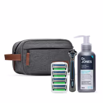 Imagem do produto Combo Dr. JONES The Razor Travel & Design (4 itens)