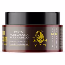 Imagem do produto Pasta Fiber Lemon Bone Pomada Para Cabelo Média Fixação 80g Don Alcides