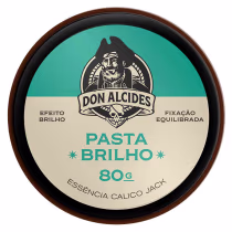 Imagem do produto Pasta Brilho Calico Jack Pomada Para Cabelo Média Fixação 80g Don Alcides