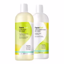 Imagem do produto Kit Deva Curl Low Poo Delight Shampoo 1L e Condicionador 1L