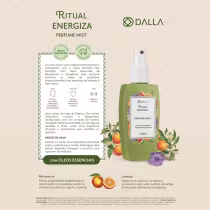 Imagem do produto Perfume Mist Com Óleos Essenciais De Bergamota E Grapefruit 120ML Ritual Energiza Dalla