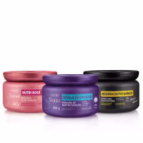 Imagem do produto Combo Siàge Cronograma Capilar para Cabelos Cacheados  (3 itens)