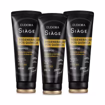 Imagem do produto Combo Shampoo Siàge Expert Regeneração Pós-Química 3x 250ml