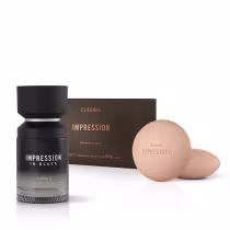 Imagem do produto Conjunto Impression In Black Eudora Masculino - Eau de Parfum 100ml + Sabonete em Barra 2x90g