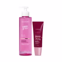 Imagem do produto Combo Niina Secrets Skin: Gel de Limpeza 300g + Protetor Solar Facial Antioleosidade FPS 70 40ml