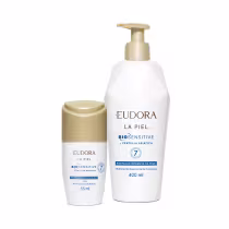 Imagem do produto Combo La Piel Biosensitive : Hidratante Corporal 400ml + Antitranspirante 55ml