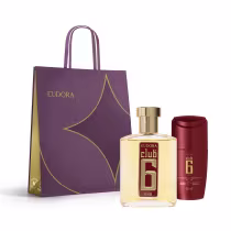 Imagem do produto Combo Club 6 Fever: Desodorante Colônia 95ml + Desodorante Antitranspirante Roll On 55ml + Sacola M