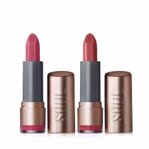 Imagem do produto Combo Soul Kiss Me: Batom Mate Rose Único 3,7g + Batom Hidratante Nude Veludo 3,7g