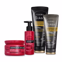 Imagem do produto Combo Siàge Cauterização dos Lisos Pós Química (4 itens)