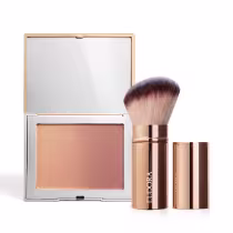 Imagem do produto Combo Make: Blush Bronzer GLAM  7g + Pincel Retrátil Multifuncional