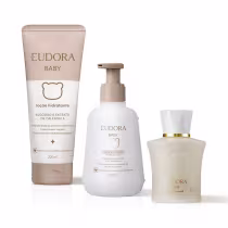 Imagem do produto Combo Eudora Baby: Água de Colônia 100ml + Sabonete Líquido 200ml + Loção Hidratante 200ml