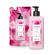 Imagem do produto Combo Hidratação Instance Rosa Absoluta: Creme Hidratante Corporal 400ml + Refil Creme Hidratante Corporal 350ml