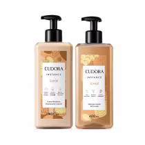 Imagem do produto Combo Instance Karité: Hidratante Desodorante 400ml + Sabonete Líquido 400ml