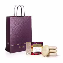 Imagem do produto Combo Presente Instance: Sabonete Vegetal em Barra Sortido 4x80g + Sacola