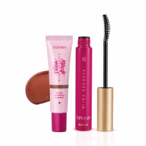 Imagem do produto Combo Niina Secrets: Gloss Labial Luminous Marrom 12ml + Máscara para Cílios Super Up 8g