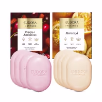 Imagem do produto Combo Instance: Sabonete em Barra Maracujá 4x80g + Sabonete em Barra Cereja e Amêndoas 4x80g