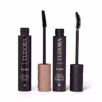 Imagem do produto Combo Máscara de Cílios Soul Turbo 5g + Máscara de Cílios Eudora Make Turbo Dimension 10g