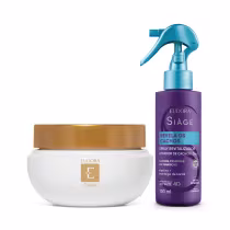 Imagem do produto Combo Siàge & Eudora Golden: Spray Revela Cachos 100ml + Creme Acetinado 250g