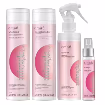 Kit Emáh Hair Care Miracle Repair Four, 4 produtos.