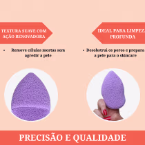 Imagem do produto Esponja De Maquiagem Com Encaixe Para Dedo Nybc Beauty