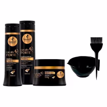 Kit Haskell Cavalo Forte + Acessórios Quinteto, 5 produtos.