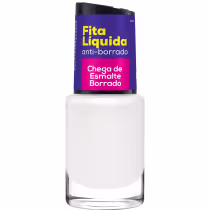 Base Secante para Esmalte Cora Brasil Fita Líquida Anti-Borrado, 10ml.