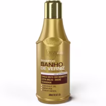 Imagem do produto Forever Liss Banho de Verniz Condicionador, Óleo de Coco e Shampoo - Limpeza e Nutrição Profunda