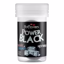 Imagem do produto HOT BALL POWER BLACK GEL COMESTÍVEL QUENTE E GELADO HOT FLOWERS