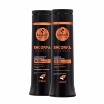 Imagem do produto Kit Engrossador Shampoo e Condicionador Haskell Encorpa Cabelo 300ml