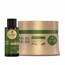 Imagem do produto Kit Haskell Manteiga Hidratante 300g + Seiva Nutritiva Murumuru 35ml