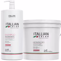 Imagem do produto KIT SHAMPOO DE 2,5 LTS E HIDRATAÇÃO 2 KG ITALLIAN COLOR
