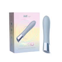 Imagem do produto Vibrador Bullet Mimo Recarregável com 10 Modos De Vibração Intt - Azul