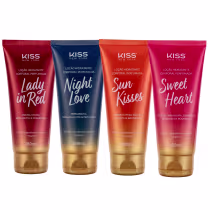 Imagem do produto Kit Loção Corporal Hidratante Kiss New York - 4 Fragrâncias