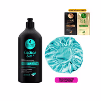 Imagem do produto Ativador de Cachos Haskell Cachos Sim 500ml +Touca/Sachês