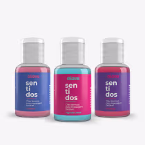 Imagem do produto Kit 3 Óleos Beijáveis para Massagem Hot Sabores 30ml