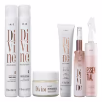 Imagem do produto Kit Brae Divine Shampoo e Condicionador+ Máscara+ Leave-in+ Serum 60ml+Essential 260ml - BRAÉ