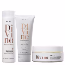 Imagem do produto Braé Divine Kit Shampoo + Máscara + Leave-in