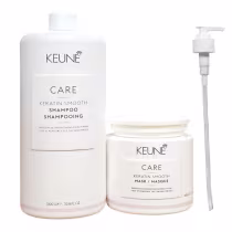 Imagem do produto Kit Keune Keratin Smooth - Shampoo 1L +  Máscara 500ml + Válvula Pump
