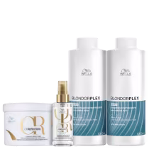 Imagem do produto Kit Wella Professionals BlondorPlex Oil Reflections Light Super (4 Produtos)