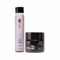 Imagem do produto Kit Acquaflora Brilho 3D Shampoo + Máscara ( 2 Produtos )